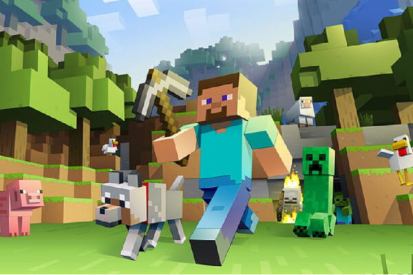 minecraft: bedrock edition (2011) game icons banners